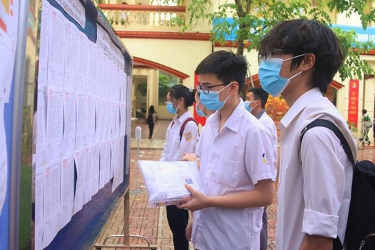 Hà Nội công bố điểm chuẩn vào lớp 10 trường công lập năm học 2022- 2023
