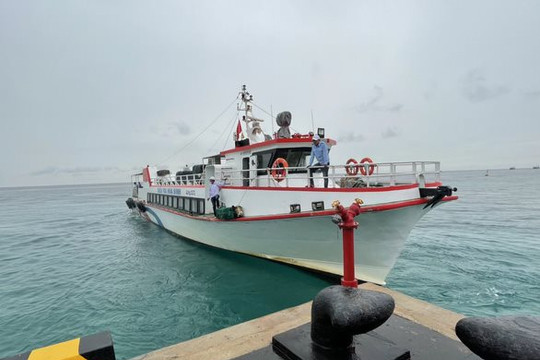 Quảng Ngãi: Đưa cảng 250 tỷ đồng ở đảo Lý Sơn vào vận hành thử nghiệm