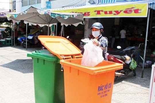 Phân loại rác tại nguồn là mấu chốt để xử lý rác thải sinh hoạt