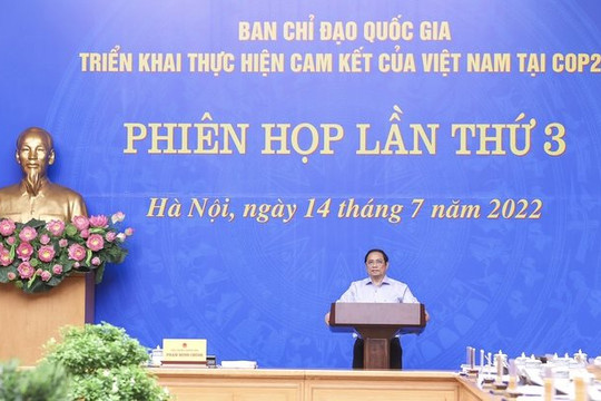 Thủ tướng Phạm Minh Chính: Ứng phó biến đổi khí hậu phải có cách tiếp cận toàn cầu, toàn dân  