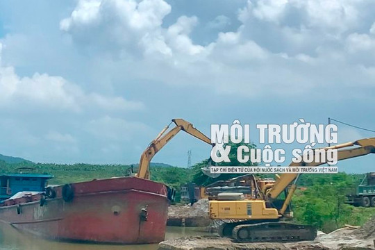 Thuận Thành (Bắc Ninh) – Bài 1: Các bến bãi vẫn nhộn nhịp bốc xúc vật liệu trong mùa mưa bão, hoạt động gây ô nhiễm môi trường