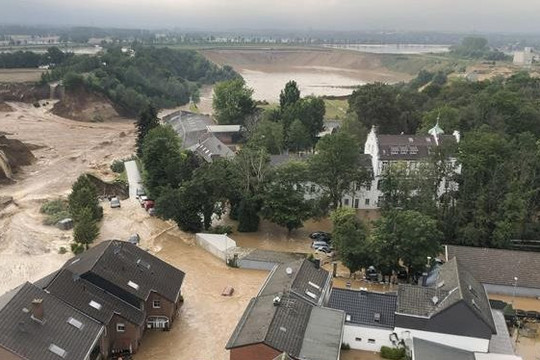 Đức thiệt hại 145 tỷ euro do thời tiết cực đoan