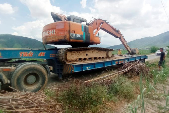 Khánh Hòa: Huyện Cam Lâm xử phạt 4 triệu đồng một cá nhân khai thác khoáng sản trái phép