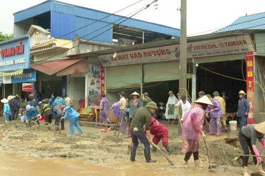 Lào Cai: Khẩn trương khắc phục hậu quả do mưa lũ gây ra
