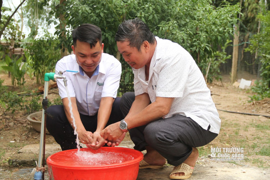 Hà Tĩnh: Khánh thành công trình mở rộng mạng lưới cấp nước sạch nông thôn 