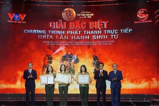  “Giữa lằn ranh sinh tử” đoạt giải đặc biệt tại Liên hoan phát thanh toàn quốc lần thứ 15
