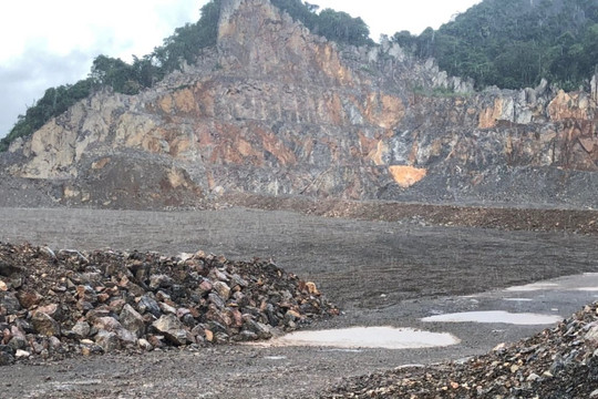 Quảng Ninh: Đẩy nhanh lộ trình đóng cửa mỏ đá bảo vệ môi trường