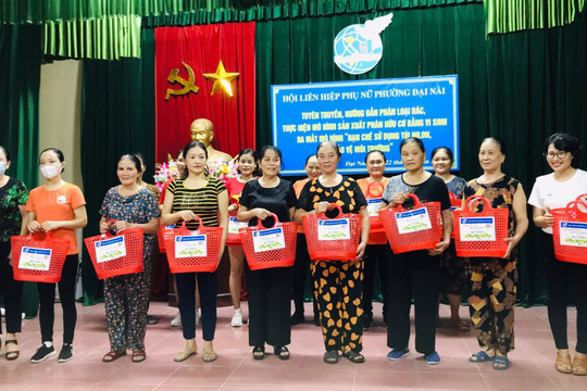 Hà Tĩnh: Hội Liên hiệp Phụ nữ thành phố phối hợp tổ chức tập huấn kỹ năng truyền thông phân loại rác