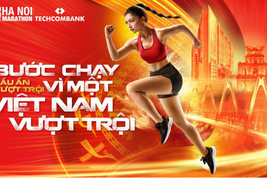 Giải chạy Marathon Techcombank, lần đầu tiên ở Hà Nội
