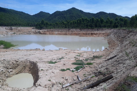 Bình Thuận: Huyện Hàm Thuận Bắc ngăn chặn nạn khai thác khoáng sản trái phép