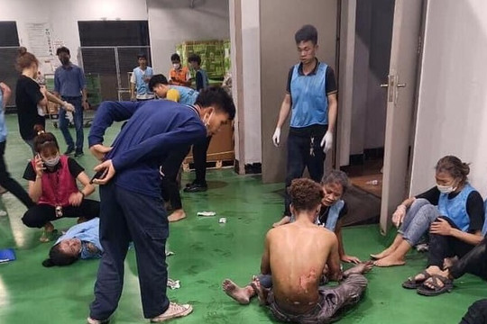 Bắc Ninh: 34 người bị thương sau vụ nổ ống tháp xử lý khí trong Công ty Seojin Auto