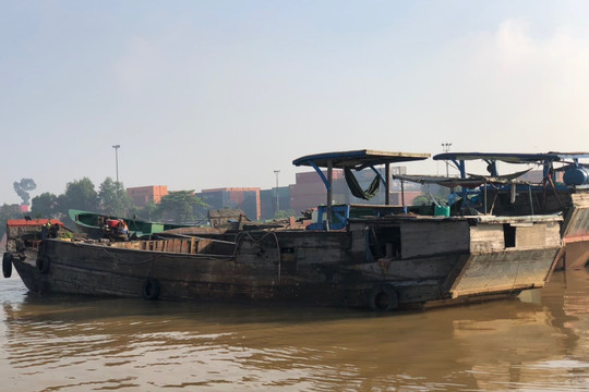 Bắt giữ 3 tàu hút và vận chuyển cát trái phép trên sông Đồng Nai