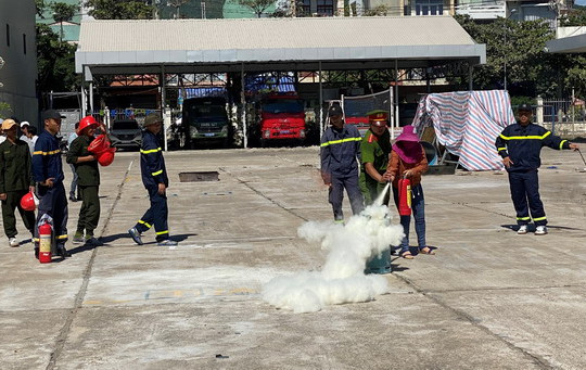 Bình Định: Chủ động các phương án phòng cháy chữa cháy tại các chợ dân sinh