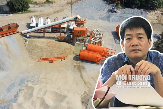 Gia Bình (Bắc Ninh) – Bài 6: Công ty Ngọc Long vẫn bốc xúc, vận chuyển vật liệu trong mùa mưa bão, chưa di dời trạm trộn bê tông, xưởng gạch không nung trái phép