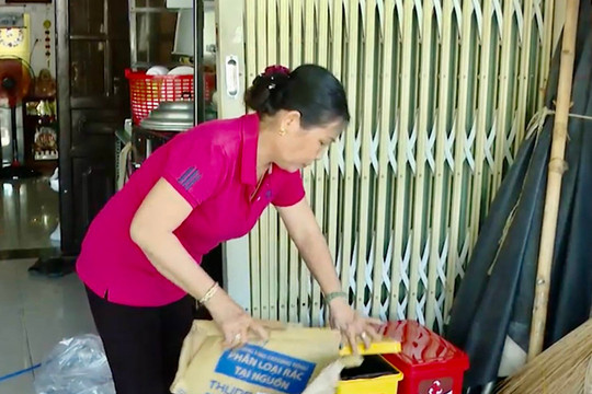 Bà Rịa-Vũng Tàu: Hình thành thói quen phân loại rác cho người dân