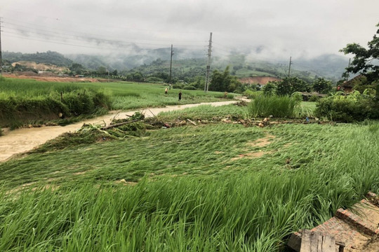 Lào Cai: Huyện Văn Bàn thiệt hại do mưa lũ hơn 3,5 tỷ đồng