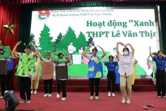 Hội thi “Thanh niên Bắc Ninh với bảo vệ môi trường” thu hút nhiều thí sinh tham gia