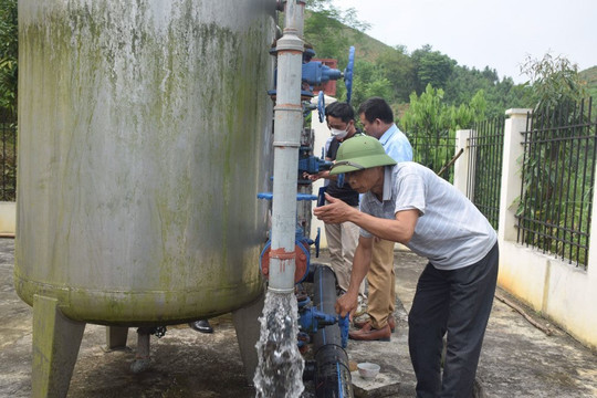 Yên Bái: Đến năm 2025, 98% dân số nông thôn được sử dụng nước hợp vệ sinh