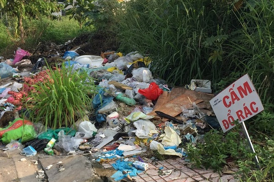 Bà Rịa - Vũng Tàu: Phạt 750 ngàn đồng với một cá nhân vứt rác bừa bãi
