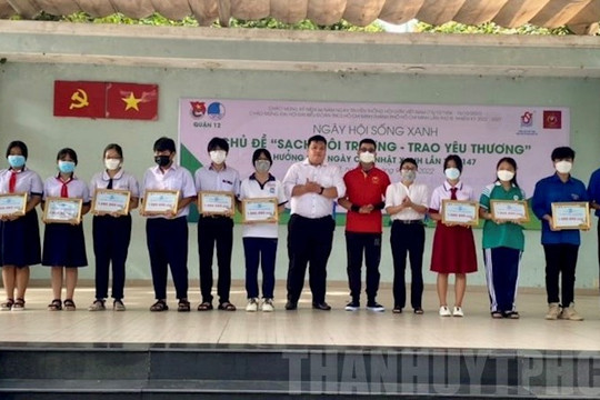 Chương trình “Sạch môi trường – trao yêu thương” năm 2022 tổ chức tại TP Hồ Chí Minh