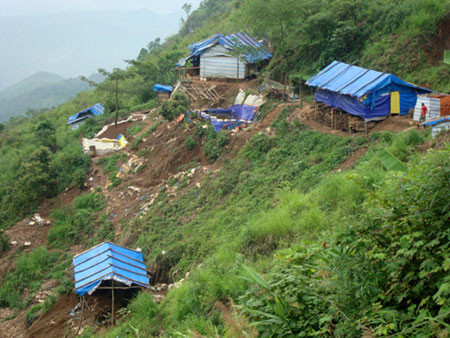 Lai Châu: Phê duyện kế hoạch giải tỏa bãi vàng trái phép ở 2 huyện Sìn Hồ và Mường Tè