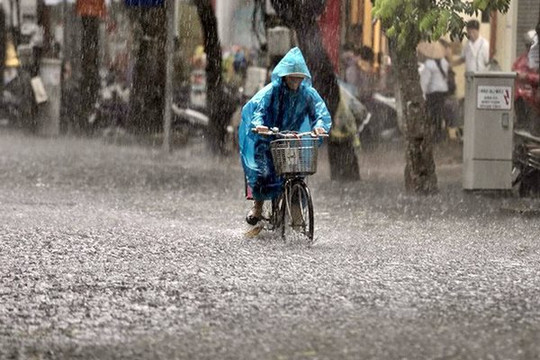 Dự báo thời tiết ngày 22/9: Bắc Bộ và Bắc Trung Bộ có nơi mưa rất to và dông