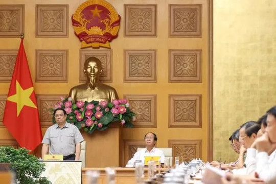 Thủ tướng Phạm Minh Chính chủ trì họp khẩn chỉ đạo ứng phó bão số 4