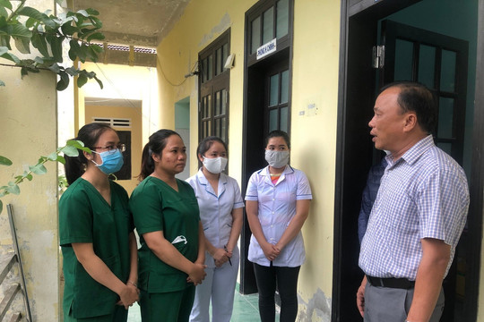 Ngành Y tế tỉnh Quảng Nam yêu cầu  trực 4 cấp ứng phó bão NORU