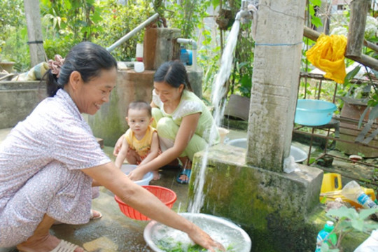 Nâng cao hiệu quả công tác cấp nước an toàn khu vực nông thôn