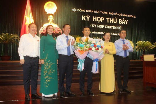 Ông Bùi Xuân Cường được bầu giữ chức Phó Chủ tịch UBND TP. Hồ Chí Minh