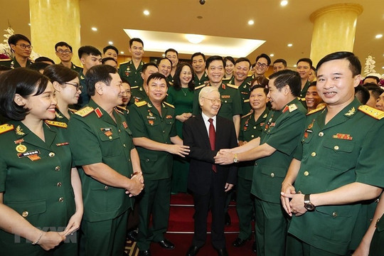 Tổng Bí thư Nguyễn Phú Trọng: Thanh niên quân đội luôn là lực lượng nòng cốt và xung kích