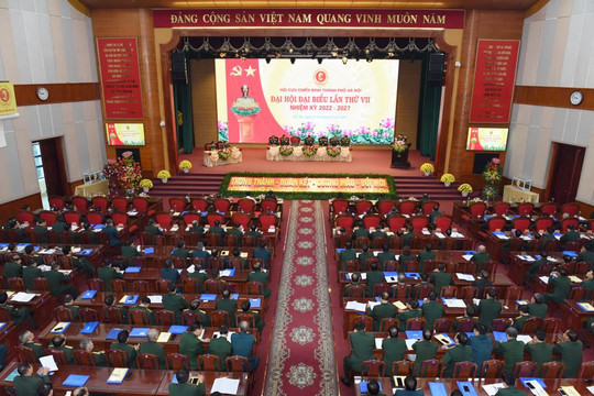 Hà Nội: Đại hội Cựu chiến binh thành phố lần thứ VII