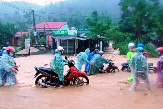 Quảng Nam chủ động ứng phó với mưa lũ, thời tiết cực đoan