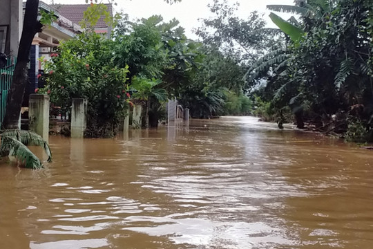Quảng Nam: Hàng ngàn ngôi nhà chìm trong nước, giao thông tê liệt