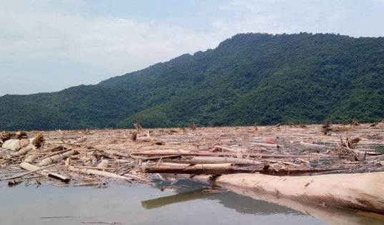 Nghệ An: Công ty Thủy điện Bản Vẽ lên kế hoạch thu gom rác lòng hồ sau mưa lũ