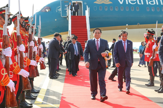 Truyền thông Campuchia đưa tin đậm nét chuyến công du của Thủ tướng Phạm Minh Chính
