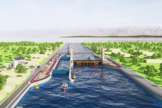 Tiền Giang: Đầu tư 460 tỷ đồng xây dựng cống ngăn mặn quy mô thứ 2 Đồng bằng sông Cửu Long