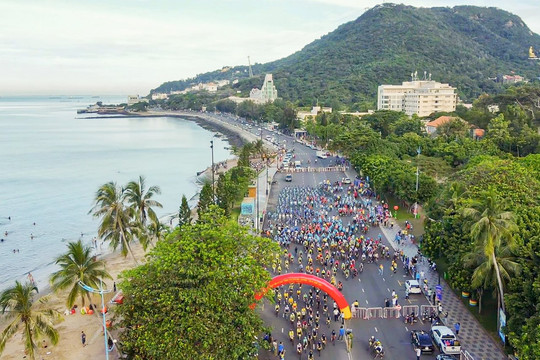 TP.Vũng Tàu: Hơn 1000 người tham gia" Ngày hội đạp xe" giúp bảo vệ môi trường