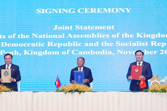 Hội nghị cấp cao Quốc hội 3 nước Campuchia, Lào, Việt Nam sẽ được tổ chức hai năm một lần