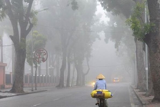 Dự báo thời tiết ngày 22/11: Hà Nội có mưa và sương mù vài nơi