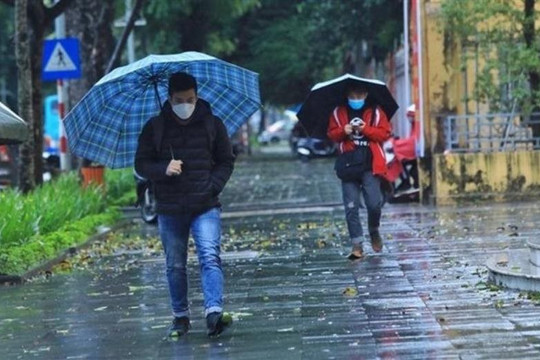 Dự báo thời tiết ngày 25/11: Hà Nội có lúc mưa rào, trời lạnh