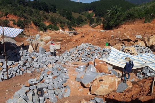 Thanh Hóa: Xử phạt 650 triệu đồng đối với Công ty Thanh Ninh vì vi phạm trong khai thác khoáng sản