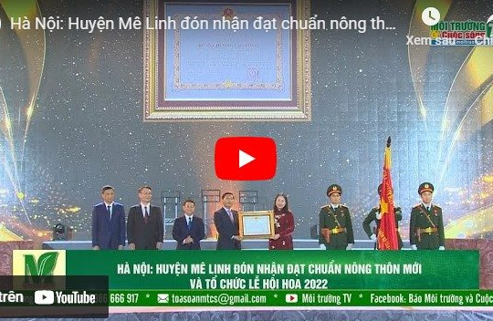 [VIDEO] Hà Nội: Huyện Mê Linh đón nhận đạt chuẩn nông thôn mới và tổ chức Lễ hội hoa 2022
