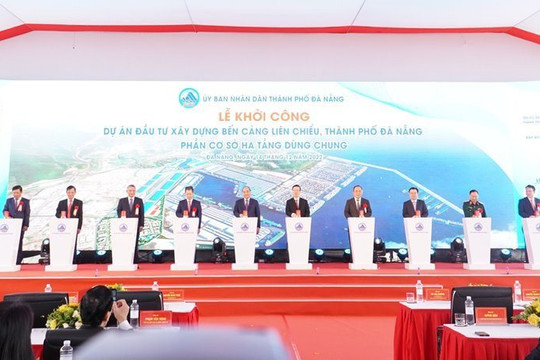 Chủ tịch nước dự lễ khởi công dự án Cảng Liên Chiểu – cảng nước sâu trọng điểm miền Trung