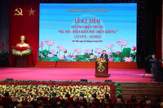 Hà Nội: Tổ chức trọng thể lễ kỷ niệm 50 năm Chiến thắng “Hà Nội– Điện Biên Phủ trên không”