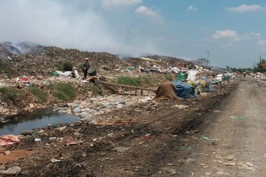 Tiền Giang: Nguy cơ ô nhiễm môi trường vì bãi rác "khủng"