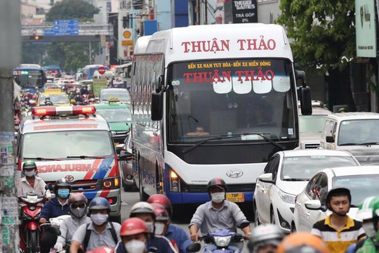 TP Hồ Chí Minh: Cấm xe ô tô khách giường nằm vào nội đô từ 6 giờ ngày 10/1/2023