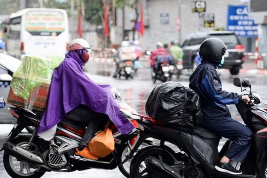 Dự báo thời tiết ngày 16/1/2023: Hà Nội có mưa vài nơi, trời rét đậm