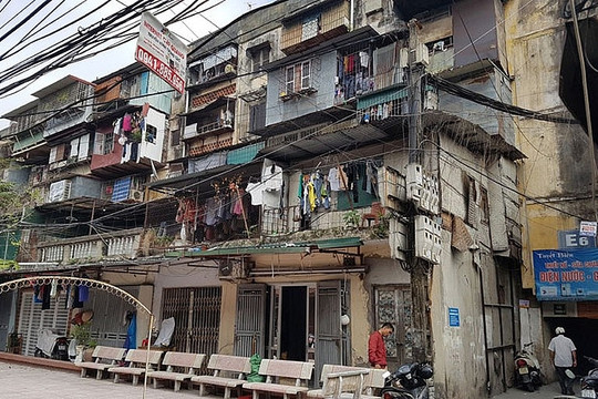 Hà Nội: Chấp thuận kiểm định nhà chung cư cũ tại 13/15 quận huyện