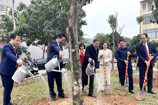Hà Nội: Nhiều quận, huyện tổ chức Tết trồng cây đầu năm 2023